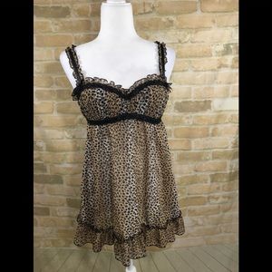 Inner Secrets Print Nightgown Size S